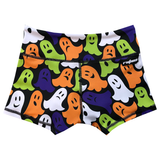 Performance Booty Shorts - Spooky Ghosts