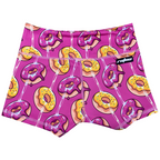 Performance Booty Shorts - Sweet Donuts