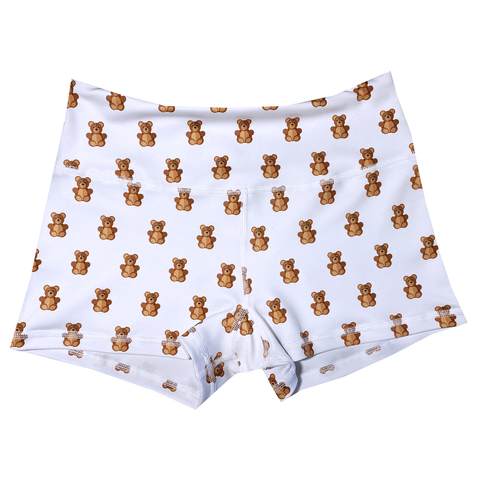 Performance Booty Shorts  - Teddy Bears