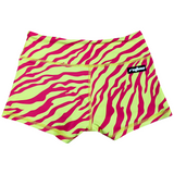 Performance Booty Shorts - Wild Pink Lemonade
