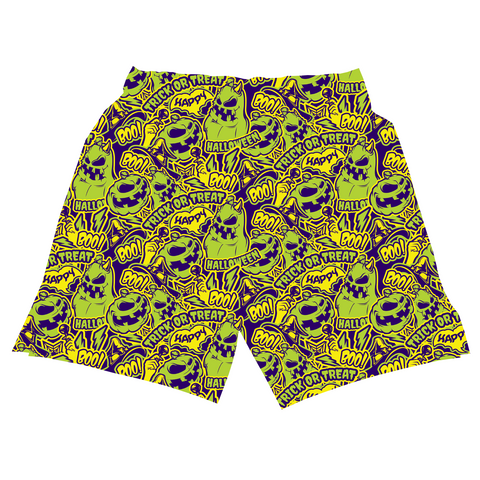 Men's Training Shorts - Yellow Comic